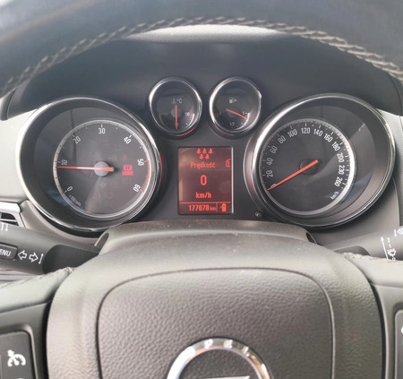 Opel Zafira cena 28900 przebieg: 171000, rok produkcji 2012 z Opalenica małe 46